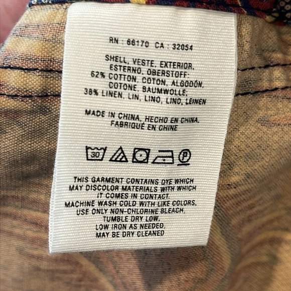 Anthropologie Elevenses Belted Safari Vest size Large - Picture 9 of 11